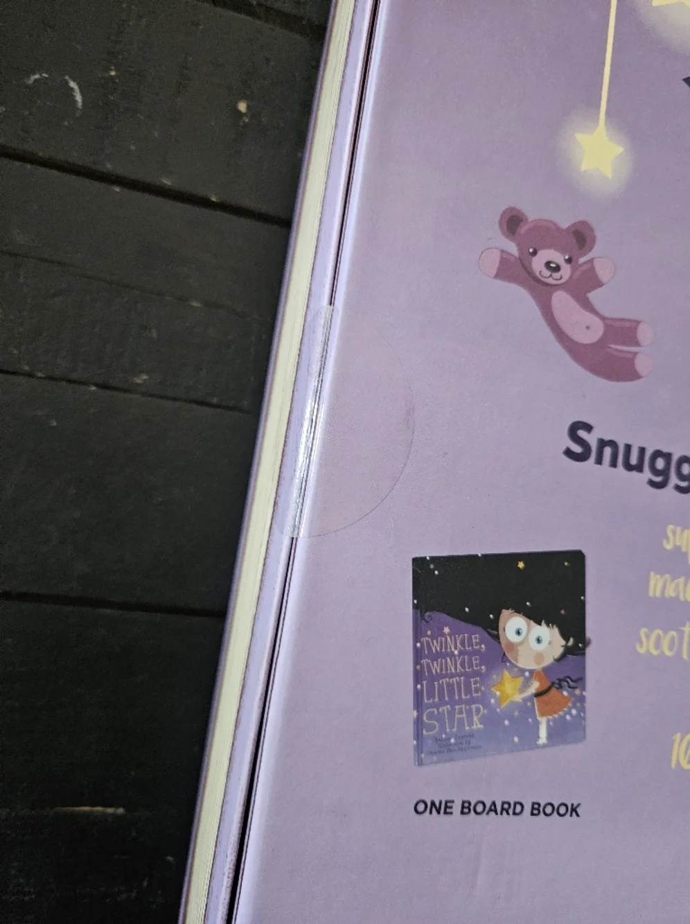 Binks & Books NWT Twinkle, Twinkle, Little Star Book & Blanket Set Purple Gift